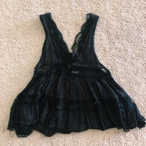 Free People Lace Blouse